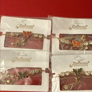 Princess Accessories Gold Tone  Butterfly Bracelet Buyers Choice